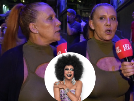 Rita Cadillac ovaciona Silvetty drag queen em evento beneficente Precursora