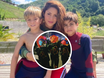 Shakira leva filhos para o Carnaval da Colômbia após cancelar turnê no país 31 Shakira leva filhos para o Carnaval da Colombia apos cancelar