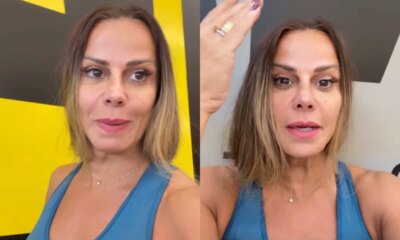 Viviane Araujo rebate criticas apos mostrar a barriga com hernia