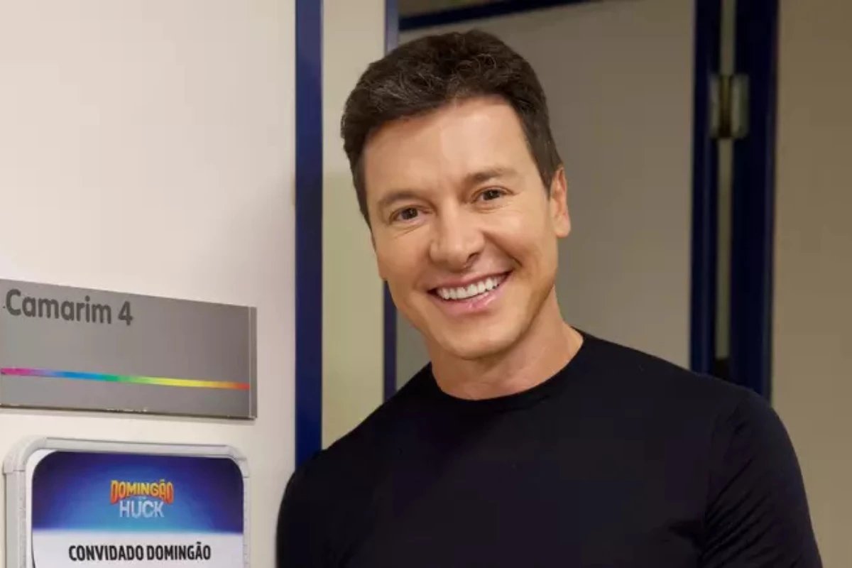 ‘Estou no palco da Globo Rodrigo Faro retorna a emissora