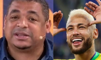 Agora ele ta no Brasil Vampeta brinca sobre Neymar e
