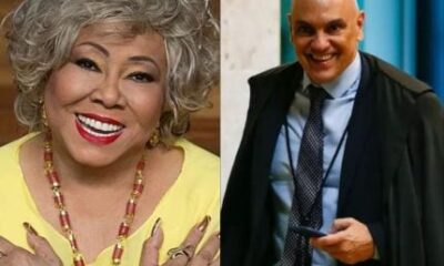 Alcione faz revelacao inusitada sobre ministro Alexandre de Moraes Confira
