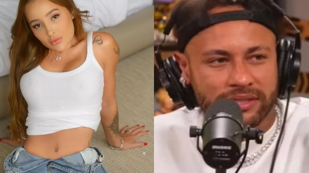 Amante do caso Neymar mostra ultrassom e detalhe chama