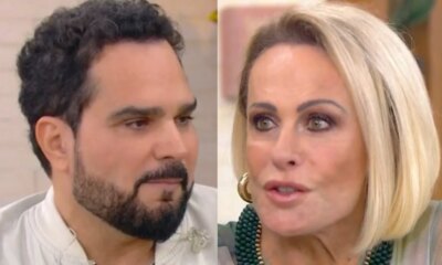 Ana Maria pergunta Luciano sobre fim da dupla com Zeze