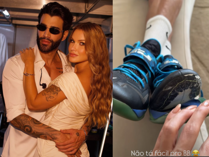 Andressa Suita surpreende ao mostrar sapato de Gusttavo Lima Nao