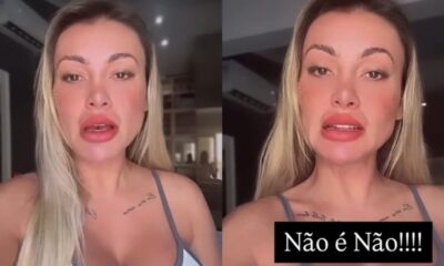 Andressa Urach faz denuncia contra deputado por importunacao Tem que