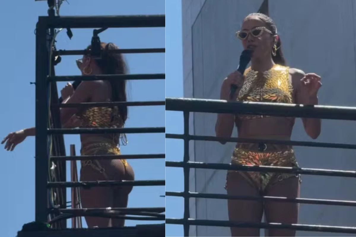 Anitta interrompe show ao perceber assalto e da o que