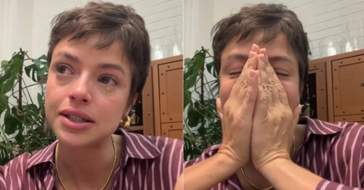 Aos prantos, Agatha Moreira surpreende o público com vídeo sobre término 31 Aos prantos Agatha Moreira surpreende o publico com video sobre