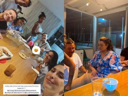 Após alta hospitalar, Preta Gil reencontra Ivete, Marquezine, Fe Paes Leme e mais amigos 31 Apos alta hospitalar Preta Gil reencontra Ivete Marquezine Fe Paes