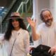 Apos bafafa com caes Leticia Sabatella e Daniel Dantas viajam