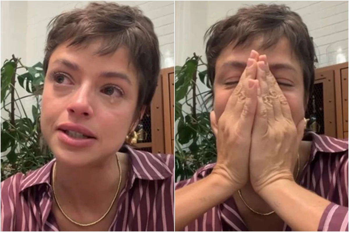Após ocorrido nas gravações de Mania de Você, Agatha Moreira surge chorando muito 31 Apos ocorrido nas gravacoes de Mania de Voce Agatha Moreira