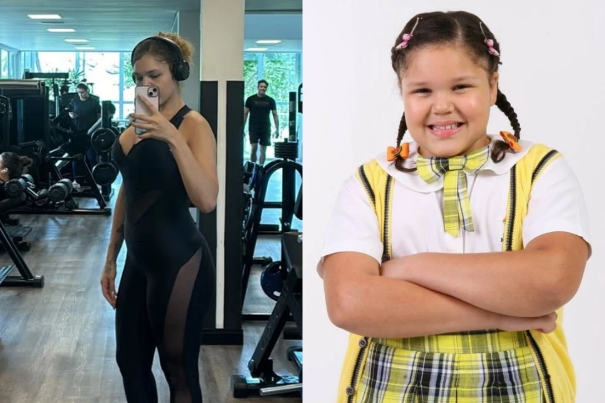 Após perder 40 kg, ex-atriz de Carrossel que é filha de Simony ostenta forte evolução de seu corpo nas redes 33 Apos perder 40 kg ex atriz de Carrossel que e filha