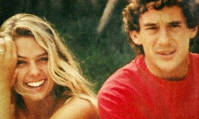 Ayrton Senna faria 65 anos e Adriane Galisteu presta linda