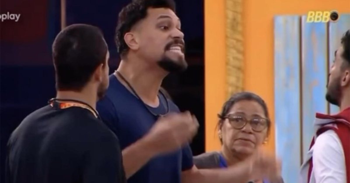 BBB 25: Vinicius e Guilherme protagonizam barraco na área externa da casa com João Pedro: 'Seja homem' 31 BBB 25 Vinicius e Guilherme protagonizam barraco na area