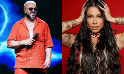 Belo e Rayane Figliuzzi mostram cachorrinho novo integrante da familia