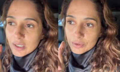 Camila Pitanga surge apreensiva apos descoberta de artefato explosivo proximo