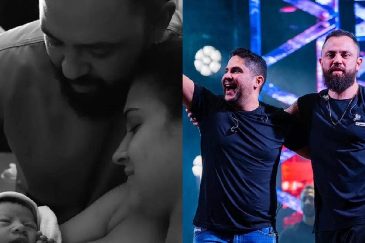 Cantor sertanejo Mateus anuncia o nascimento de seu terceiro filho, Dante: ‘um parto lindo’ 33 Cantor sertanejo Mateus anuncia o nascimento de seu terceiro filho
