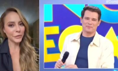 Celso Portiolli e surpreendido com participacao de Paolla Oliveira no