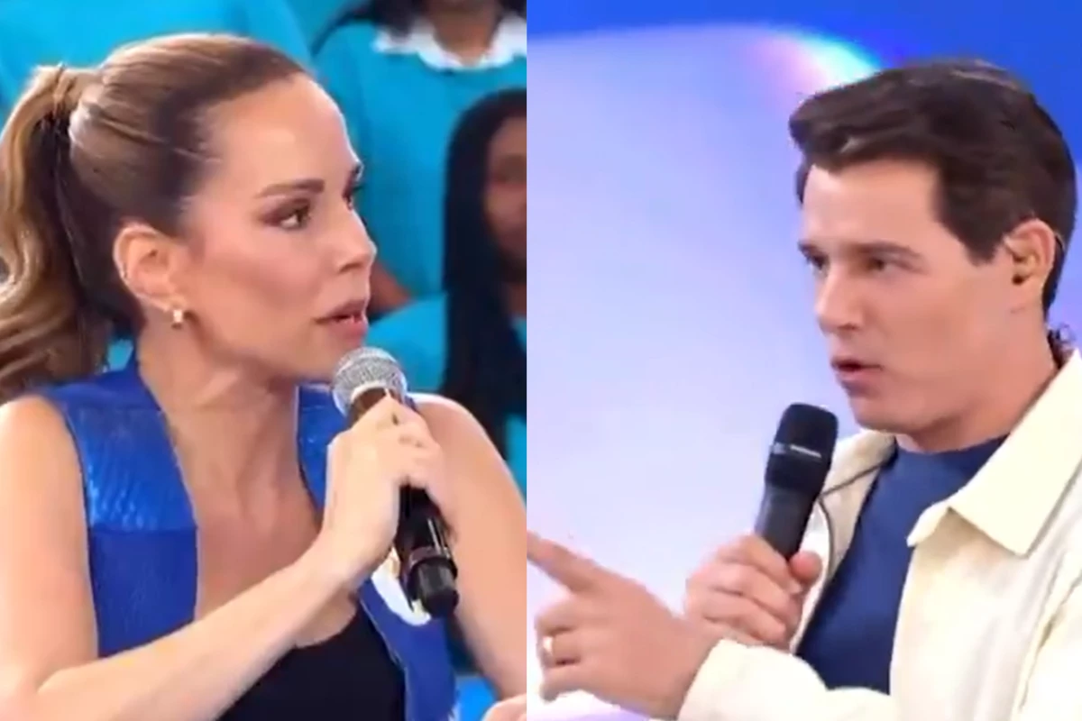 Celso Portiolli não se cala depois do que Ana Furtado falou ao vivo no Domingo Legal 33 Celso Portiolli nao se cala depois do que Ana Furtado