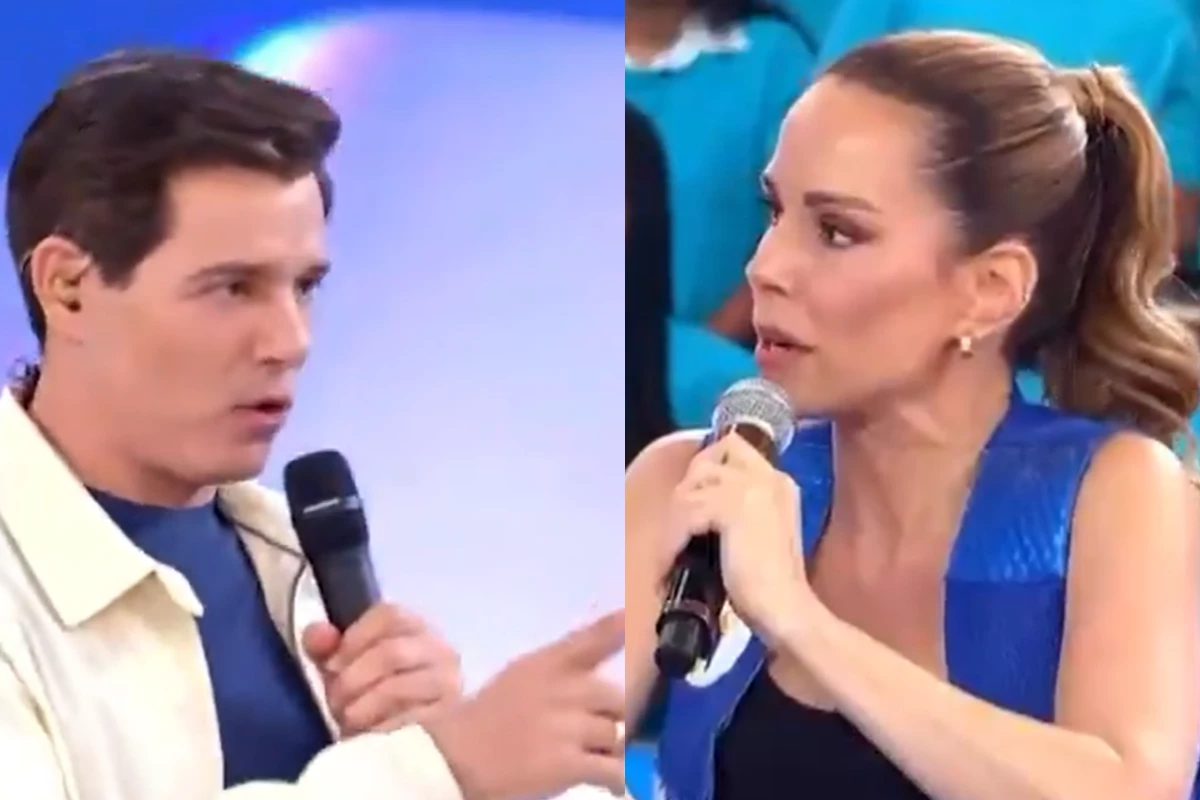 Celso Portiolli troca farpas ao vivo com Ana Furtado durante o Domingo Legal; vídeo mostra o momento 33 Celso Portiolli troca farpas ao vivo com Ana Furtado durante