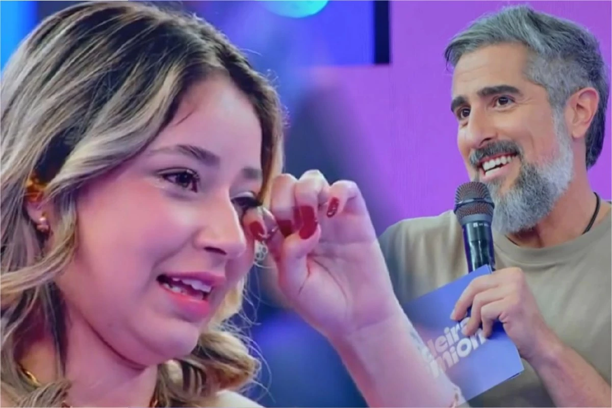 Choro no Caldeirão faz Marcos Mion se dar bem e Globo comemora; jovem cantora não segurou as lágrimas 31 Choro no Caldeirao faz Marcos Mion se dar bem e