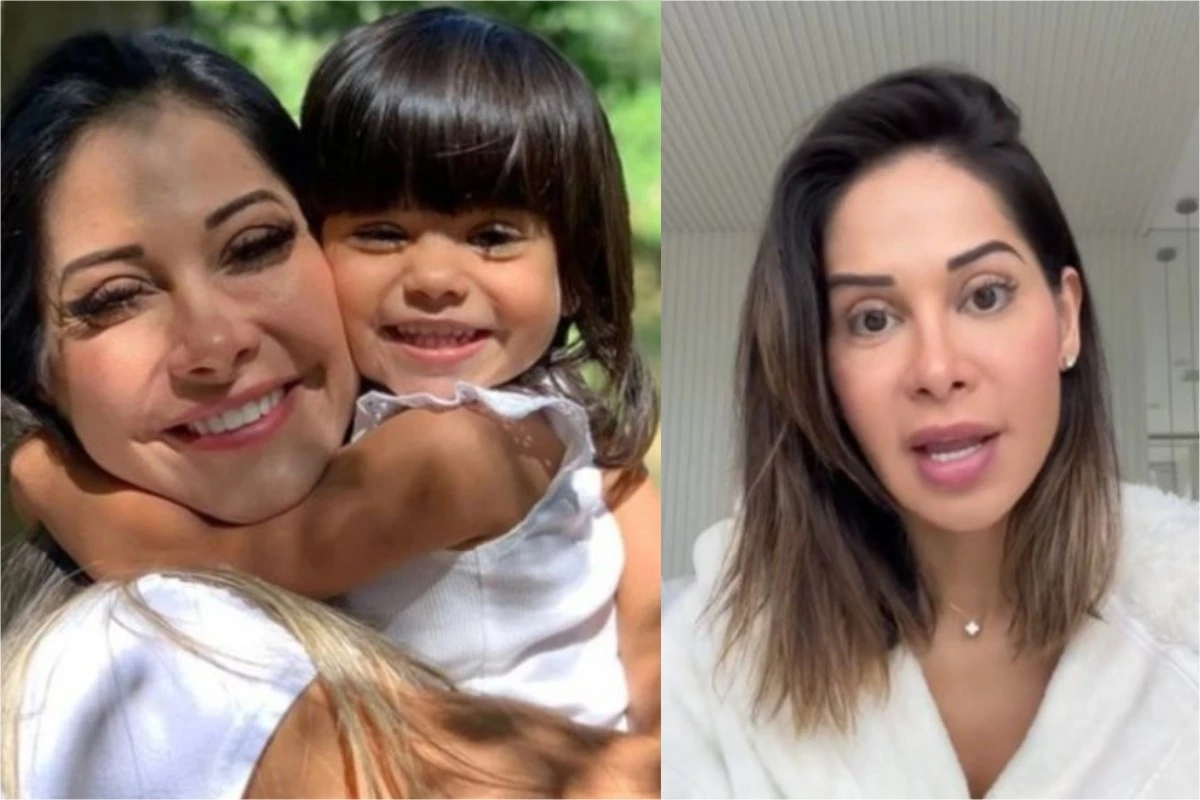 Com dor no coração, filha de Maíra Cardi é levada ao hospital e passa por um eletrocardiograma 31 Com dor no coracao filha de Maira Cardi e levada