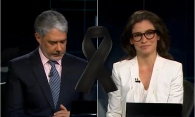 Coube a William Bonner parar o Brasil com noticia sobre