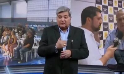 Datena passa mal ao vivo durante cobertura jornalistica e video