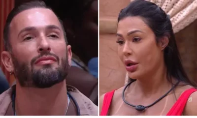 Desmascarou Diego bate de frente e coloca Gracyanne contra parede