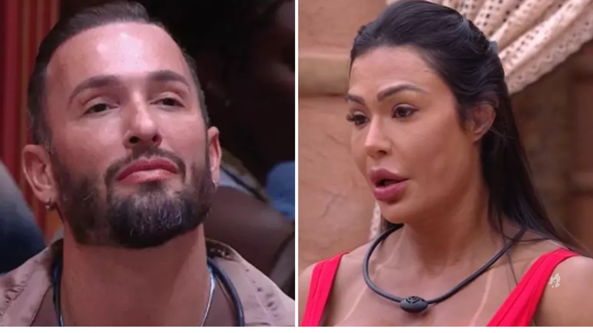 Desmascarou Diego bate de frente e coloca Gracyanne contra parede