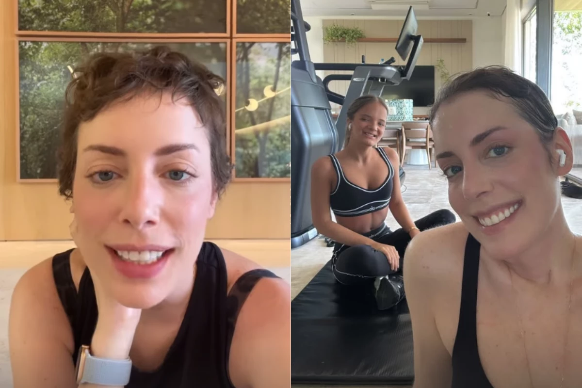 Fabiana Justus treina ao lado de Rafa Justus e brinca sobre a medula que recebeu: ‘é de um esportista’ 31 Fabiana Justus treina ao lado de Rafa Justus e brinca