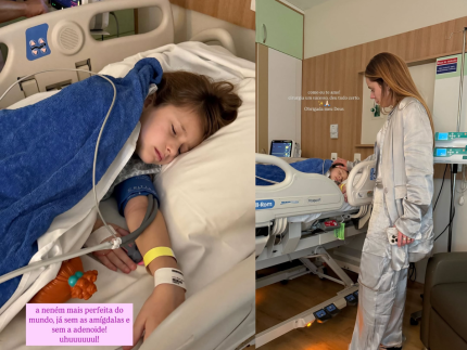 Filha de Ferrugem e Thaís passa por cirurgia e pais atualizam estado de saúde 31 Filha de Ferrugem e Thais passa por cirurgia e pais