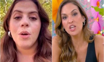 Gravida Tati Machado se manifesta apos atitude de Talitha Morete