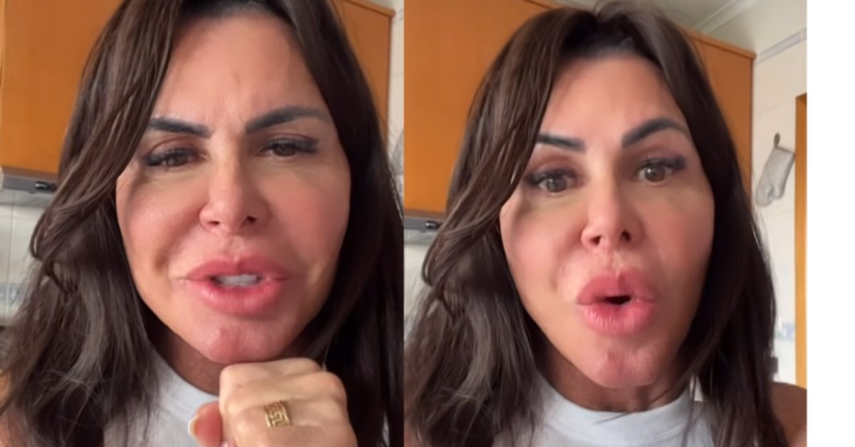 Gretchen se revolta com comentario de internauta e rebate na