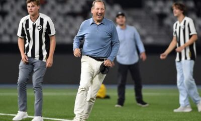 John Textor declara apoio a reeleicao de Ednaldo Rodrigues na