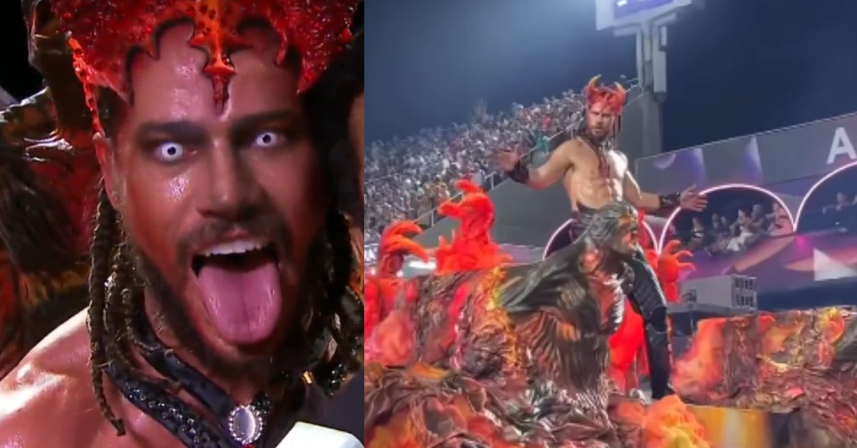 José Loreto vive diabo no Carnaval do Rio dias antes de interpretar Jesus na Semana Santa 31 Jose Loreto vive diabo no Carnaval do Rio dias antes
