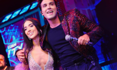 Luan Santana canta em festa luxuosa de filha de influenciadora