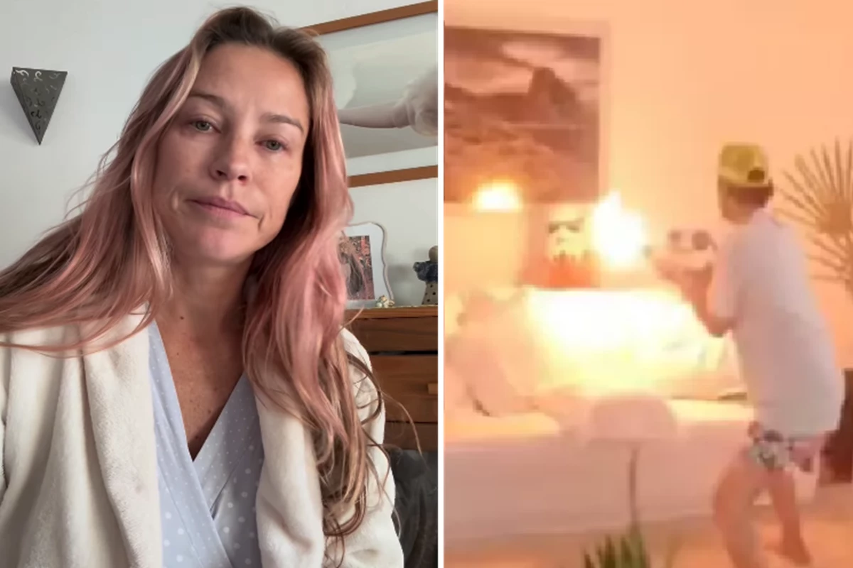 Luana Piovani se revolta ao ver o filho ser perseguido por lança-chamas; Pedro Scooby se pronuncia 31 Luana Piovani se revolta ao ver o filho ser perseguido
