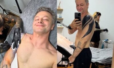 Lucas Lima revela nova tatuagem extrema no braco Processo de