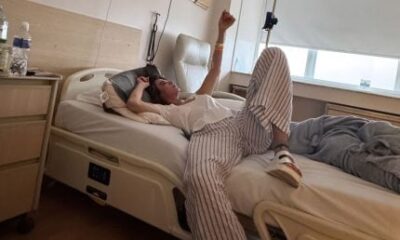 Luciana Gimenez posta registro em quarto de hospital apos curtir