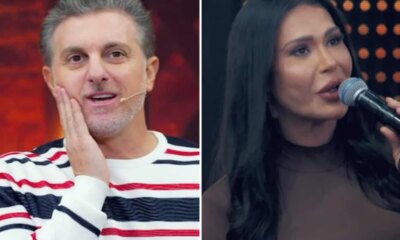 Luciano Huck fica sem graca apos fazer comentario sobre Gracyanne