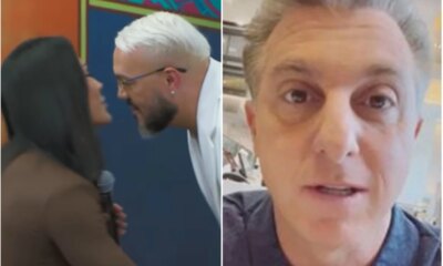 Luciano Huck se manifesta apos ocorrido com Gracyanne e Belo