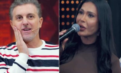 Luciano Huck se manifesta apos ocorrido com Gracyanne no palco