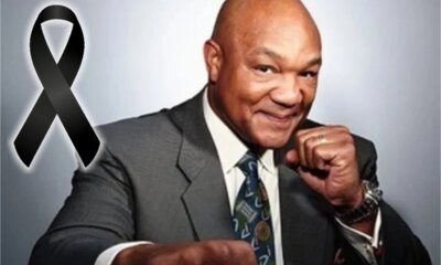 Luto lenda do boxe George Foreman falece aos 76 anos
