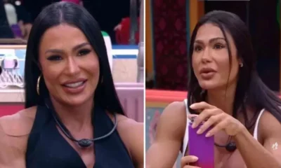 Madrugada tem Gracyanne irritada Diego ‘traido e Thamiris sem paciencia