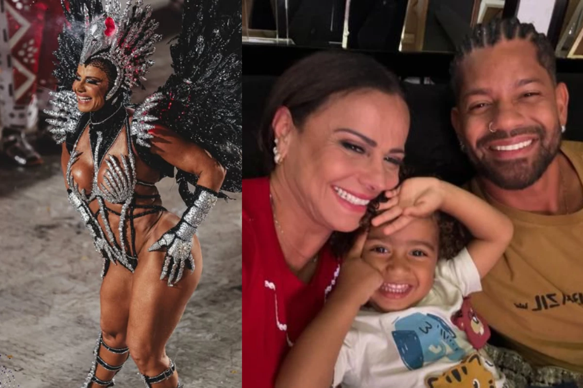 Marido de Viviane Araújo não aparece na Sapucaí junto da esposa e motivo vem à tona: ‘Foi bem difícil’ 31 Marido de Viviane Araujo nao aparece na Sapucai junto da