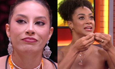 Mesmo eliminada do BBB25 Aline nao se segura e debocha