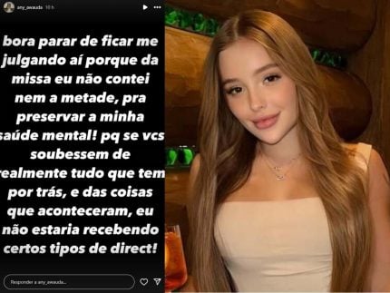 Modelo que afirmou ter se envolvido com Neymar manda recado: “Bora parar de me julgar” 33 Modelo que afirmou ter se envolvido com Neymar manda recado