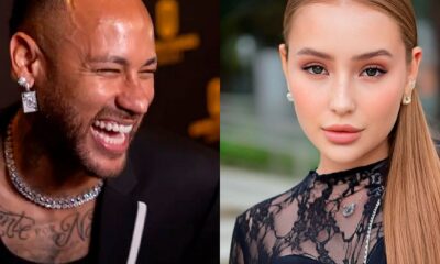 Neymar e Modelo (foto Reprodução Redes Sociais)