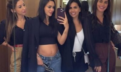 Nada de Neymar Bruna Biancardi ganha vale night e passa